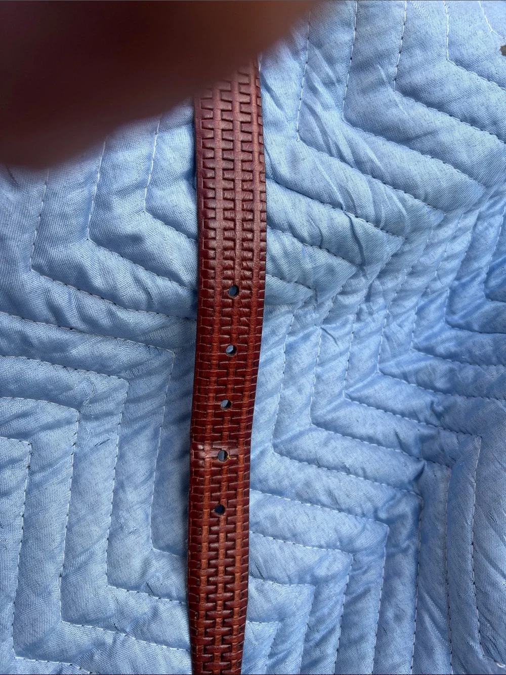 FootJoy Brown Leather Dress Belt Vintage. Size 40.